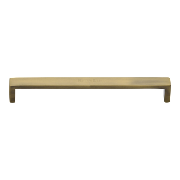 C4520 192-AT • 192 x 200 x 28mm • Antique Brass • Heritage Brass Wide Metro Cabinet Pull Handle